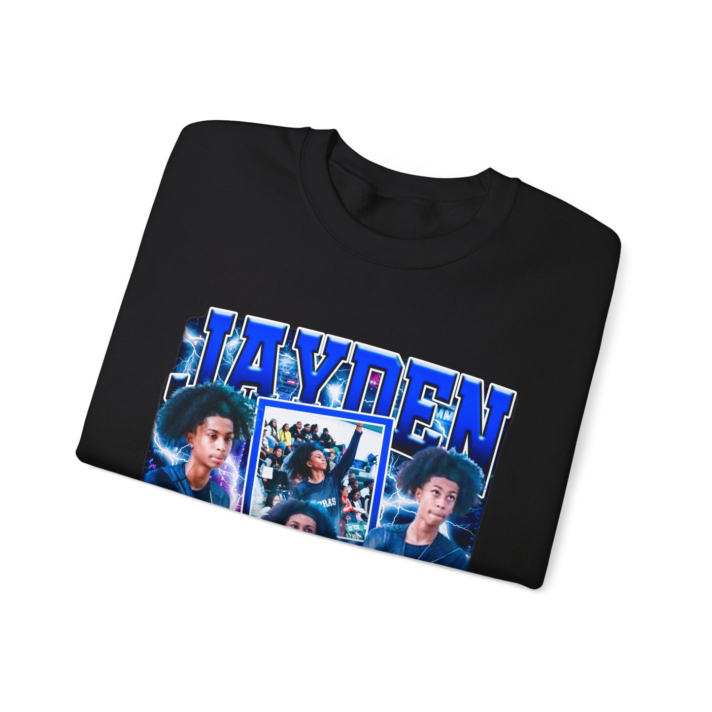 Jayden Blue Crewneck Sweatshirt