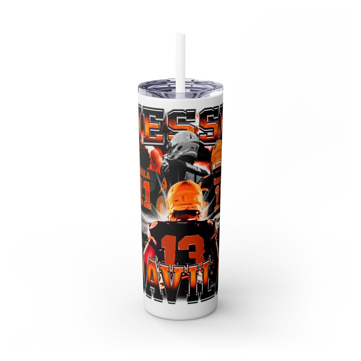 Jesse Davila Stainless Steal Tumbler