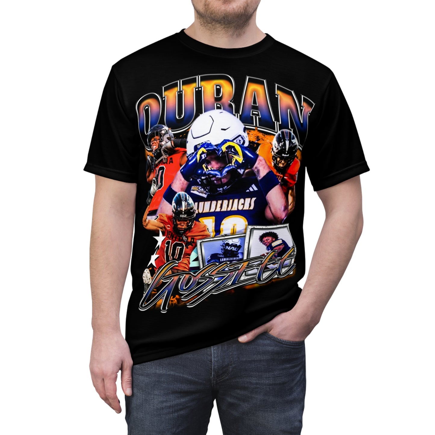 Quran Gossett Vintage Full Print Tee
