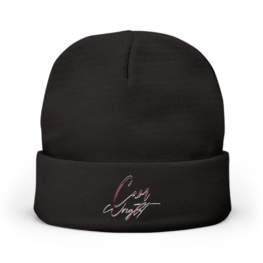 Cam Wright Knit Beanie (Embroidery)