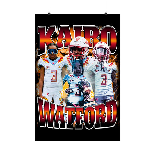 Kairo Watford Poster 24" x 36"