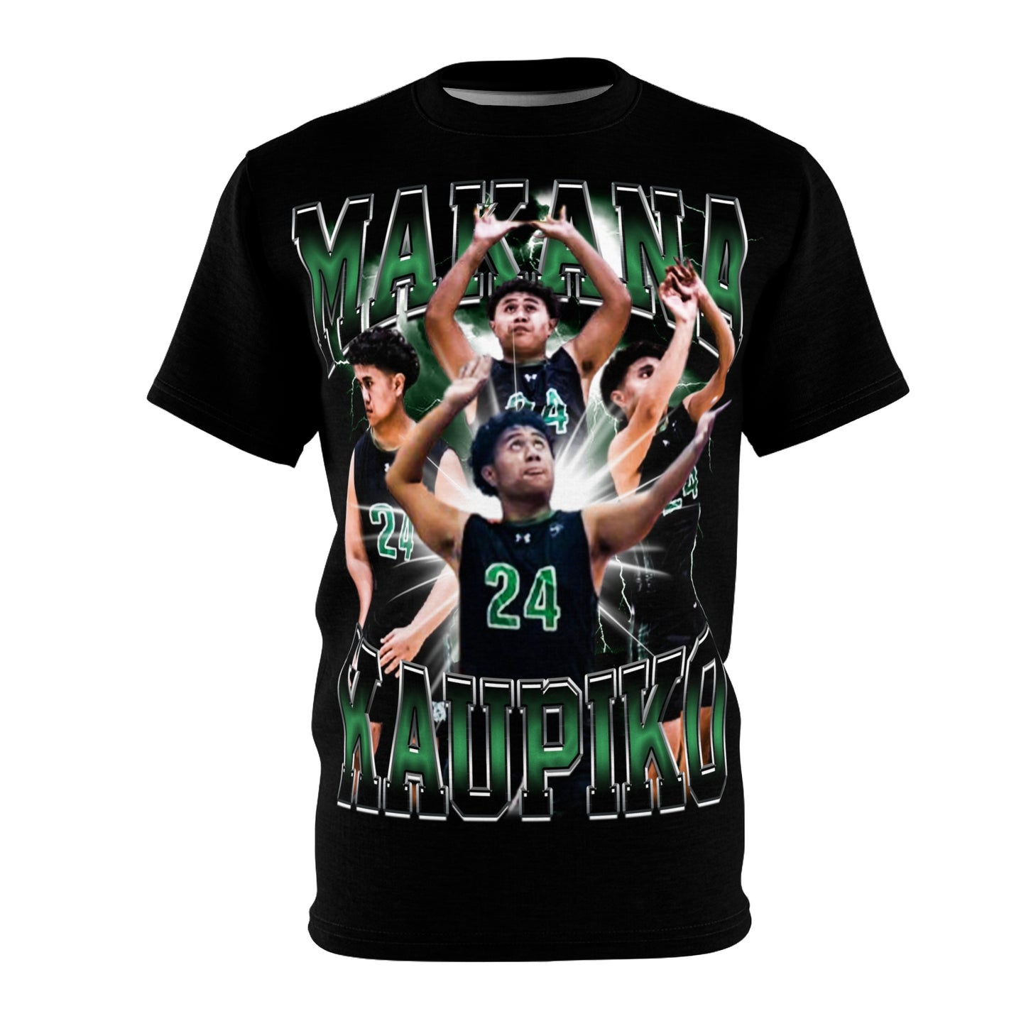 Makana Kaupiko Vintage Full Print Tee