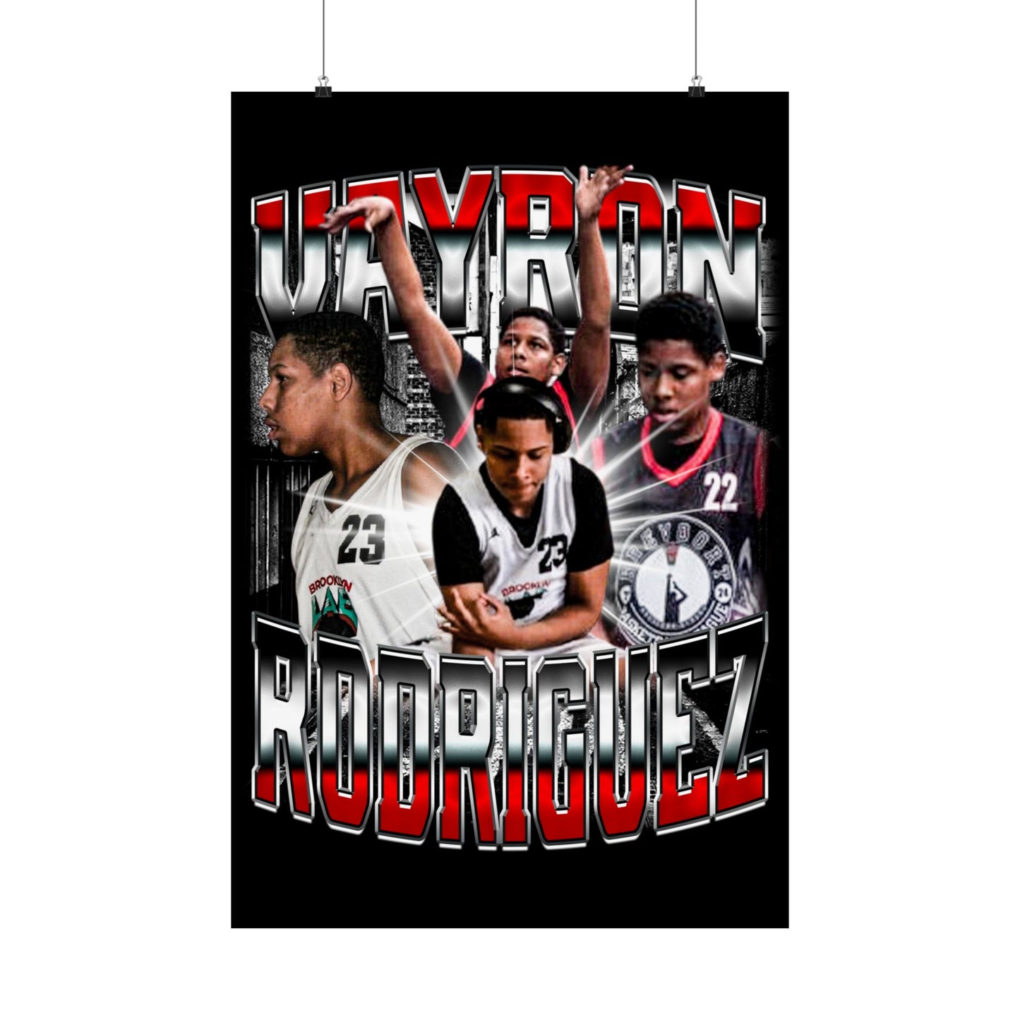 Vayron Rodriguez Poster 24" x 36"