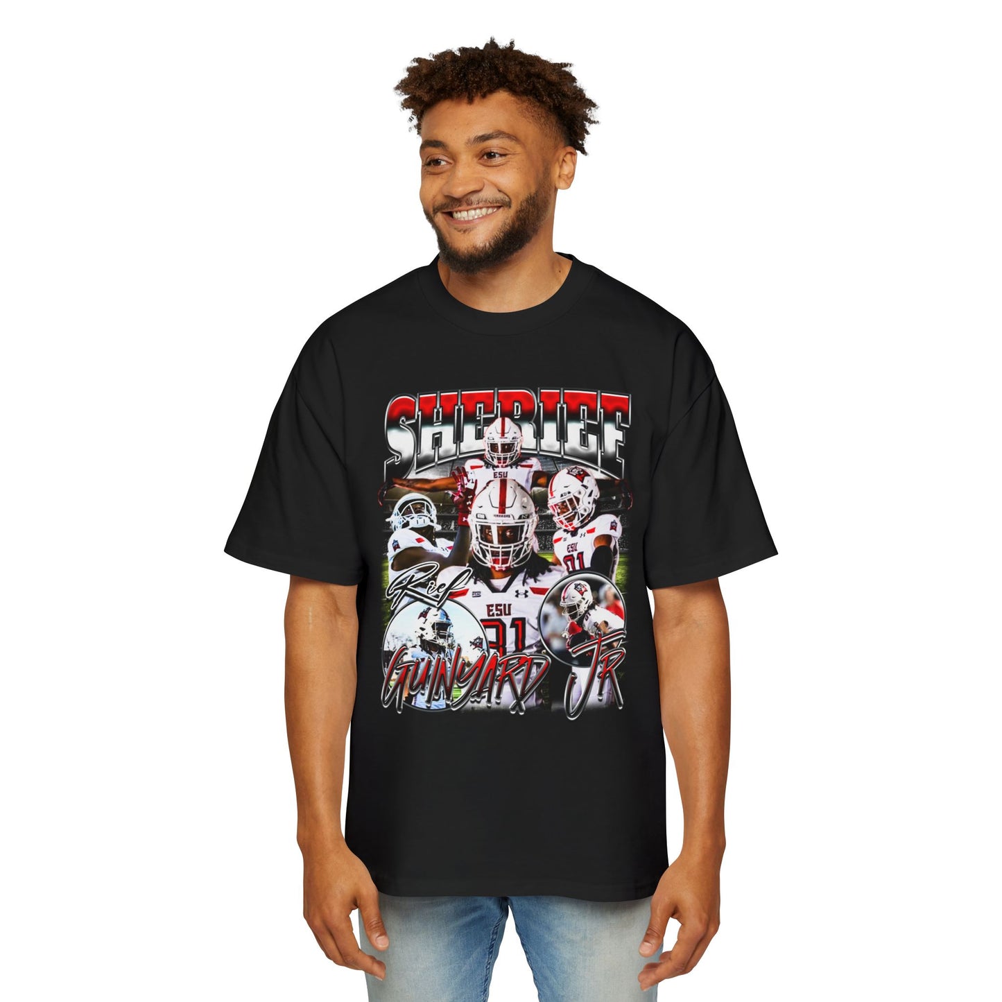 Sherief Guinyard Jr Oversized Retro Tee