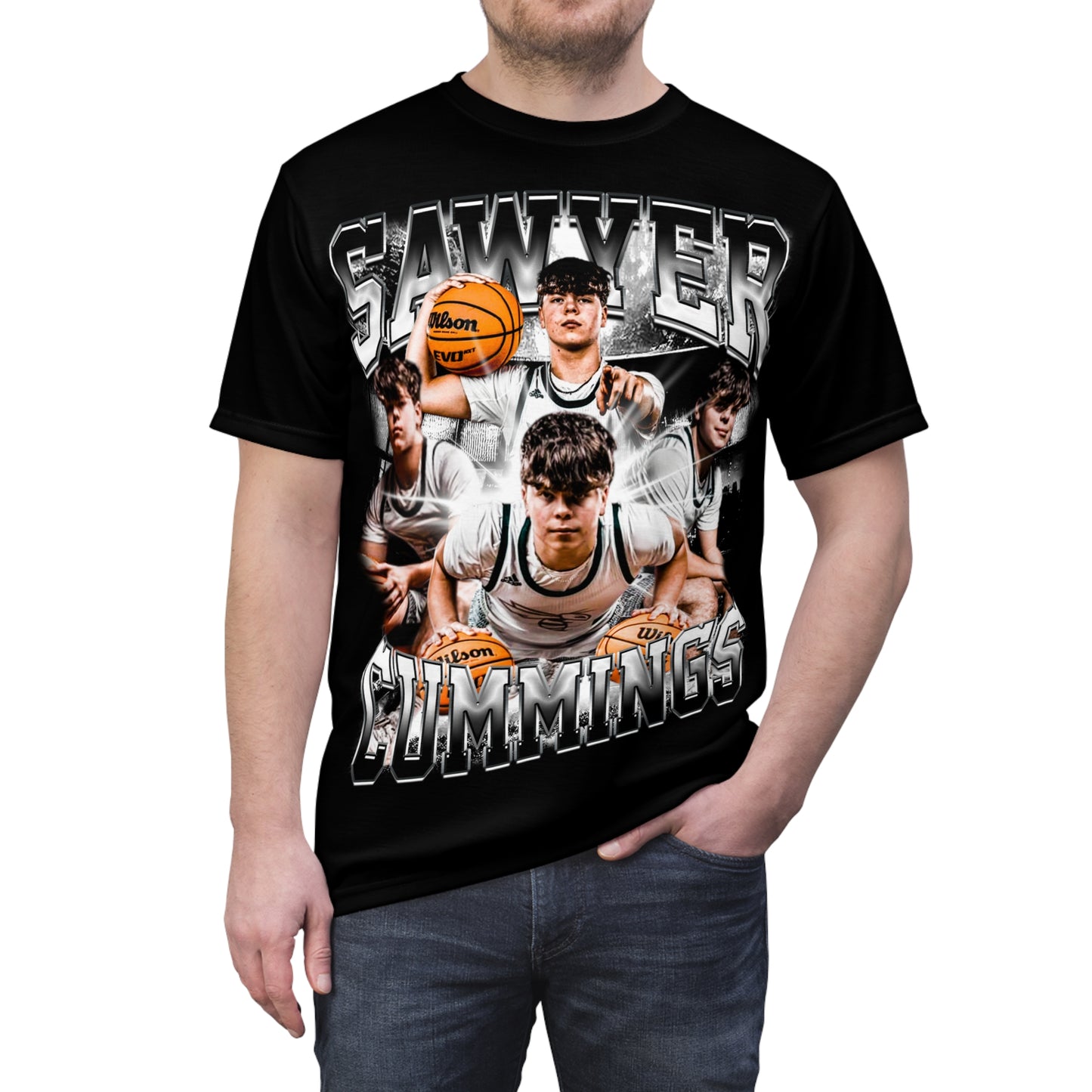 Sawyer Cummings Vintage Full Print Tee