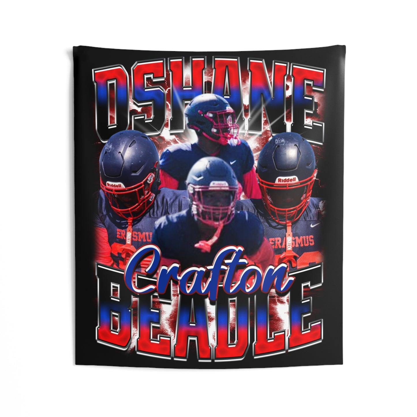 Oshane Crafton Beadle Tapestry 50” x 60”