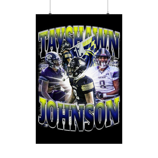 Tayshawn Johnson Poster 24" x 36"