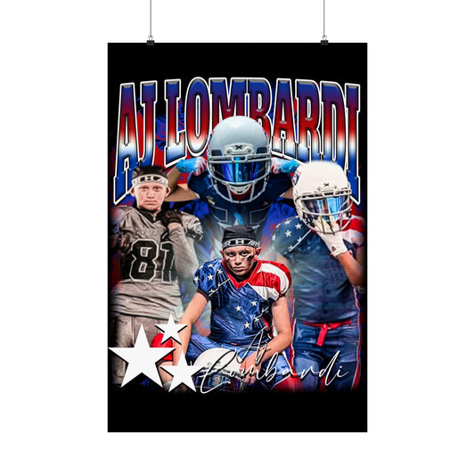 Aj Lombardi Poster 24" x 36"