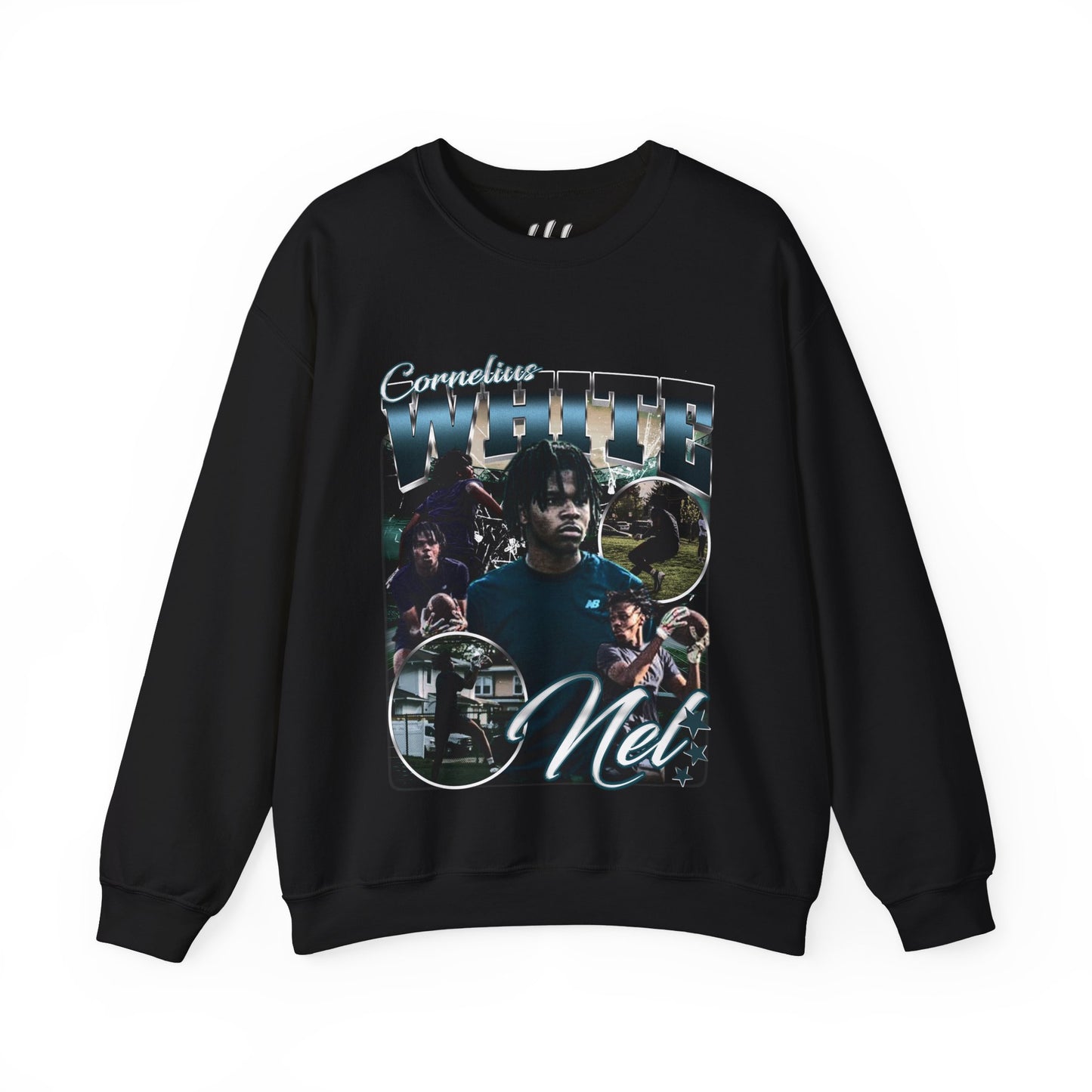 Cornelius White Crewneck Sweatshirt