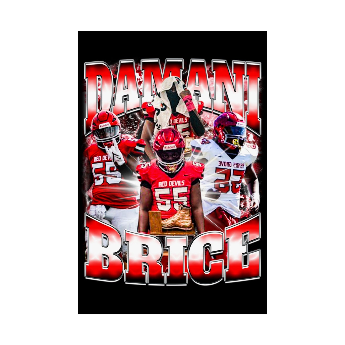 Damani Brice Poster 24" x 36"