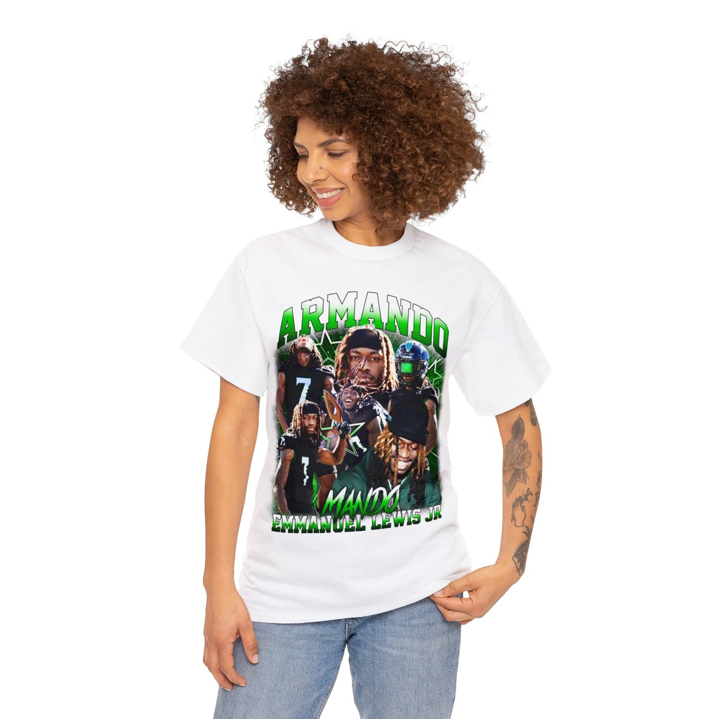 Armando Emmanuel Lewis Jr Heavy Cotton Tee