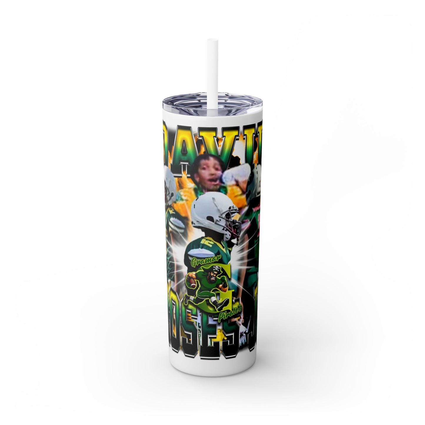 David Moses Jr Stainless Steal Tumbler