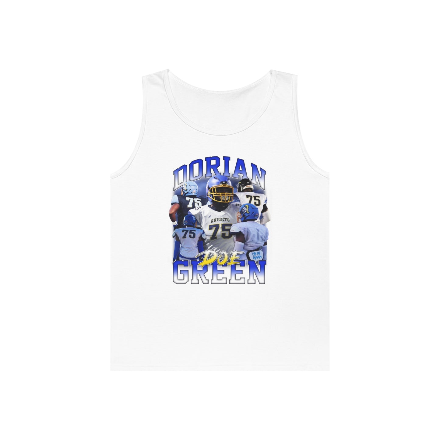 Dorian Green Heavy Cotton Tank Top