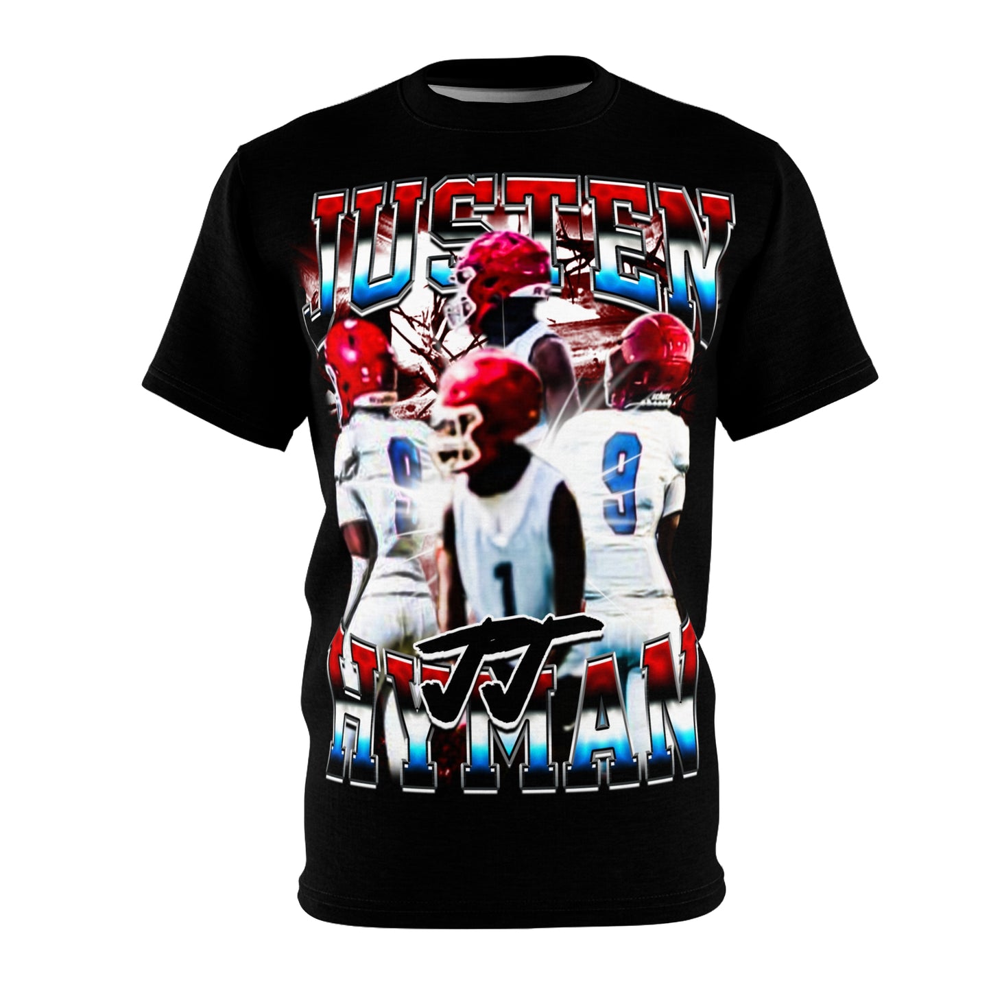 Justen Hyman Vintage Full Print Tee