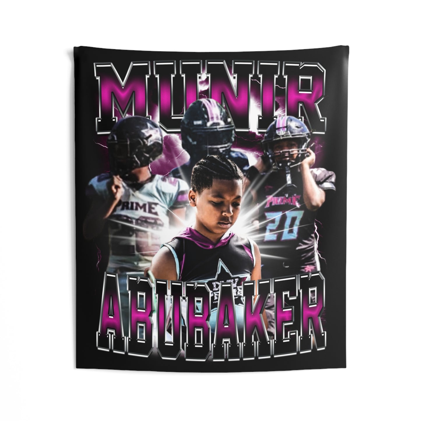 Munir Abubaker Tapestry 50” x 60”