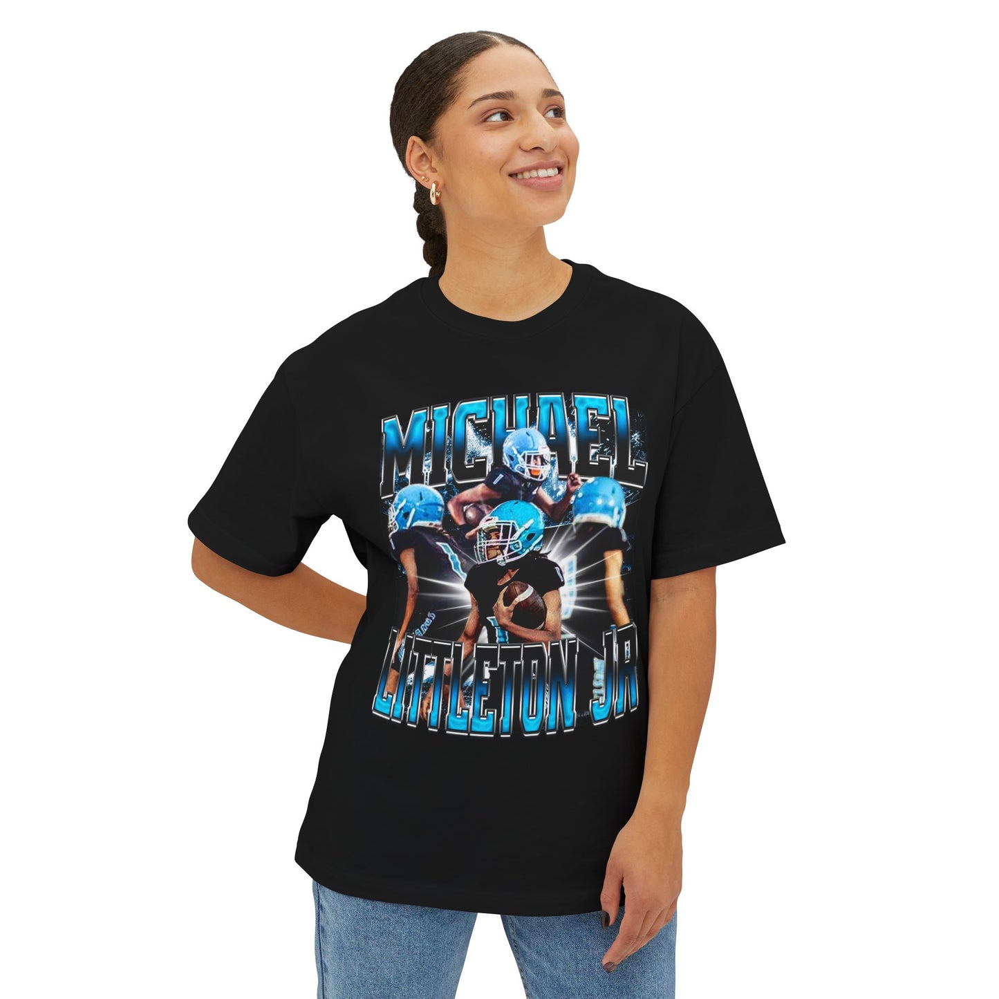 Michael Littleton JR Oversized Vintage Tee