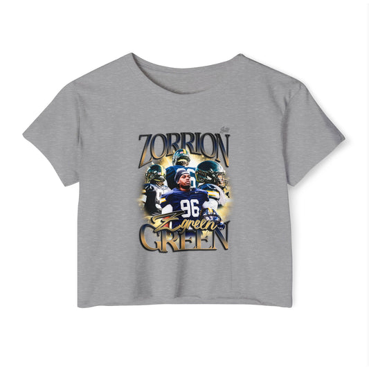 Zorrion Green Crop Top