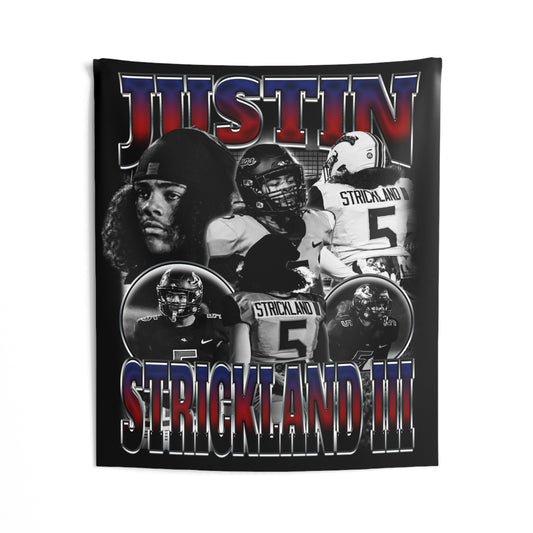 Justin Strickland III Tapestry 50” x 60”