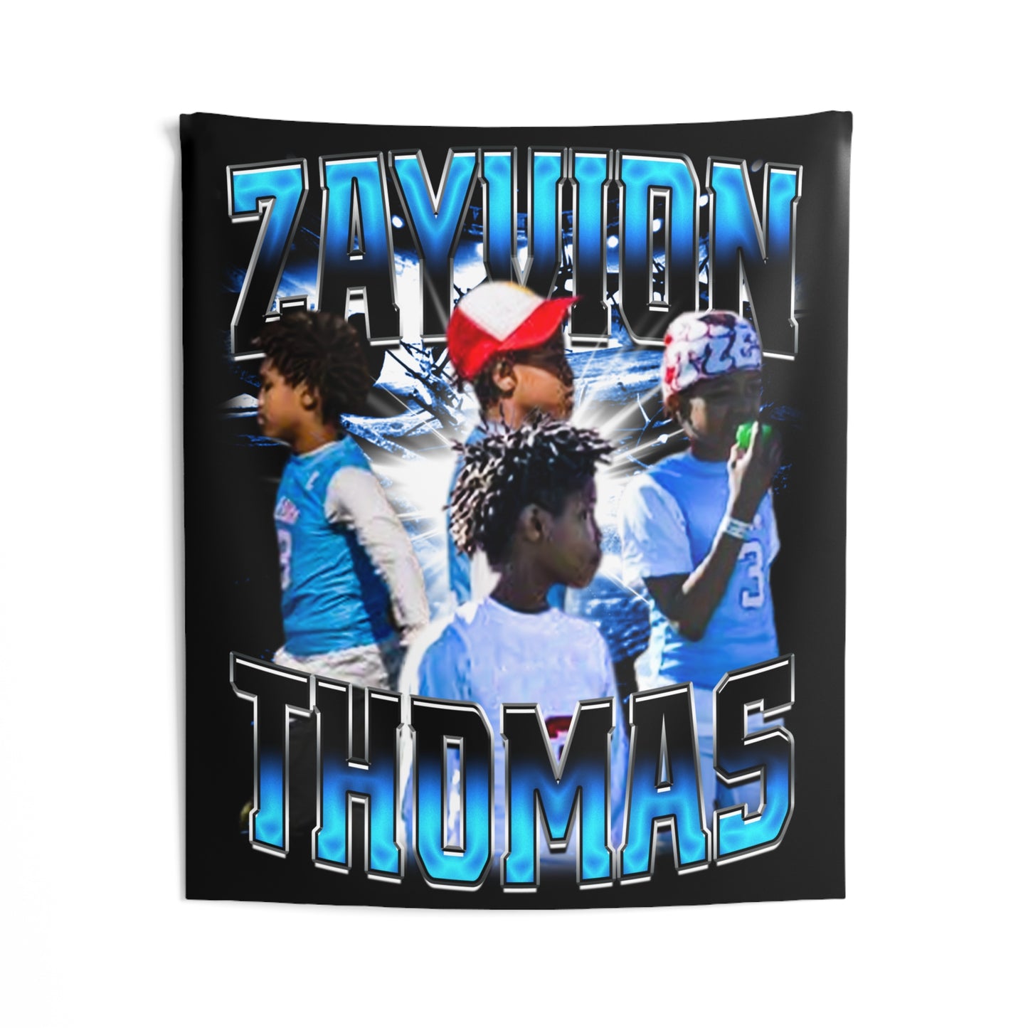Zayvion Thomas Tapestry 50” x 60”