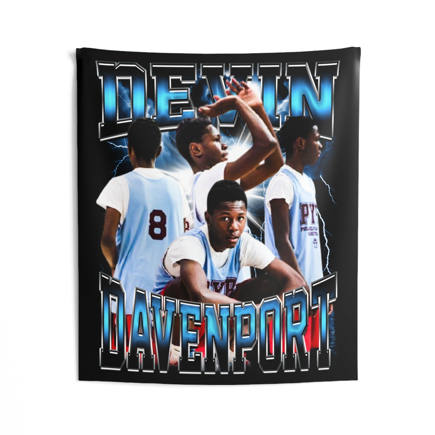 Devin Davenport Tapestry 50” x 60”