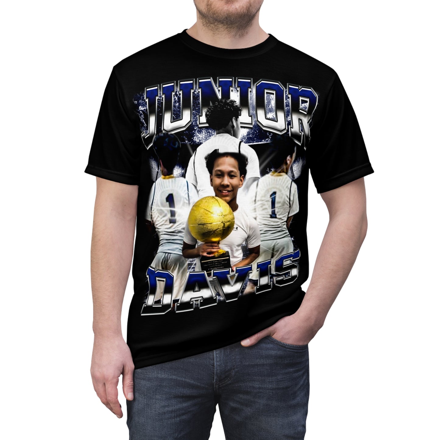 Junior Davis Vintage Full Print Tee