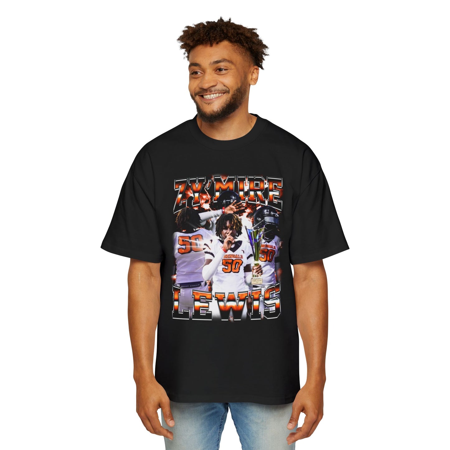 Zy'mire Lewis Oversized Retro Tee