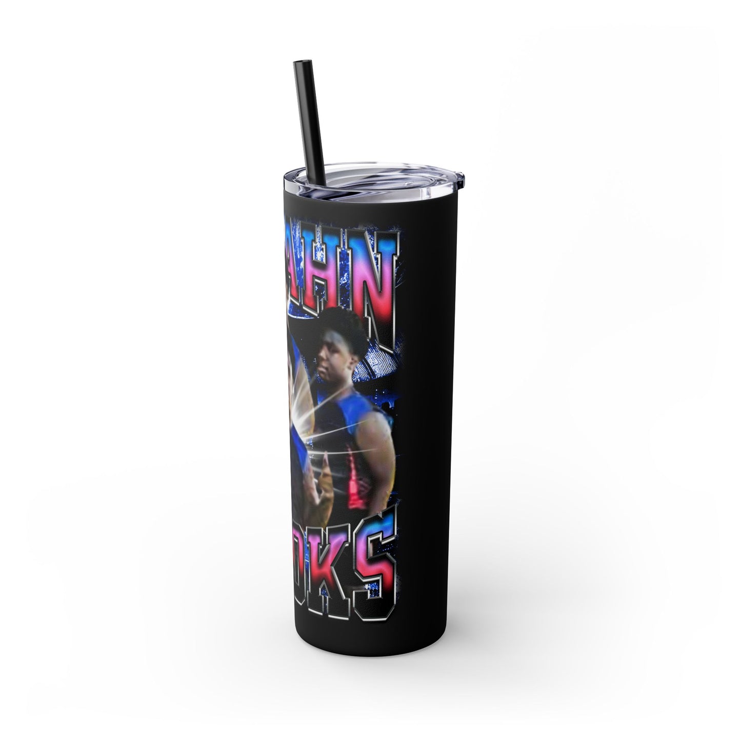 Demahn Brooks Stainless Steal Tumbler