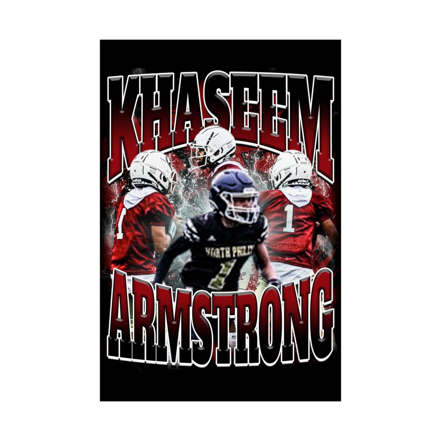 Khaseem Armstrong Poster 24" x 36"