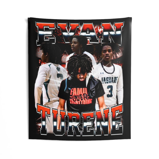 Evan Turene Tapestry 50” x 60”