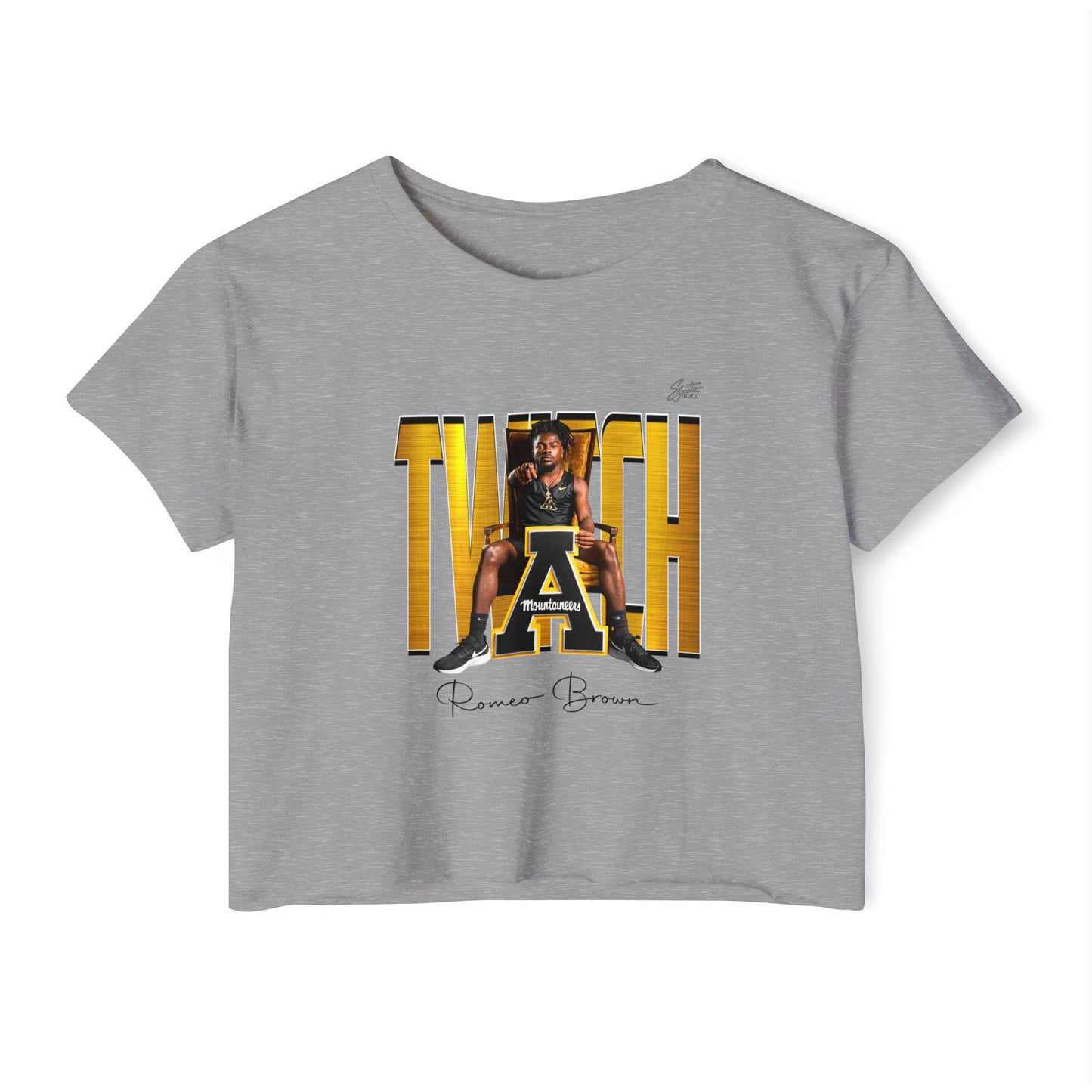 Romeo Brown Crop Top