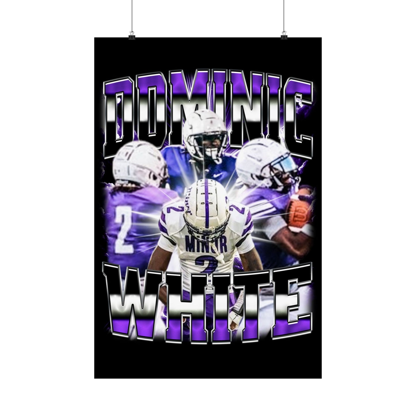 Dominic White Poster 24" x 36"