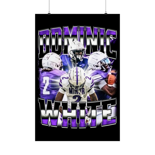 Dominic White Poster 24" x 36"