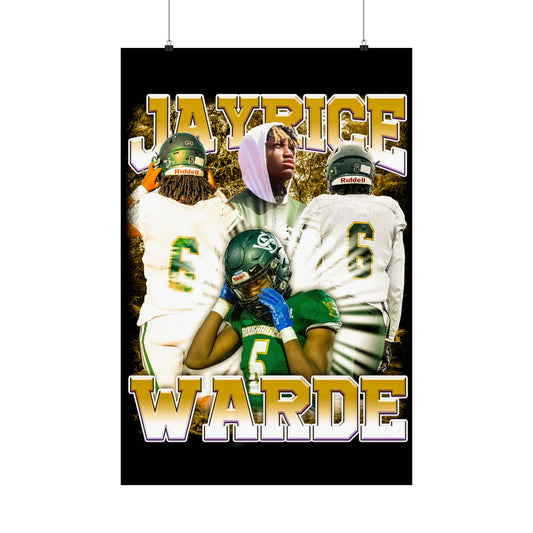 Jayrice Warde Poster 24" x 36"