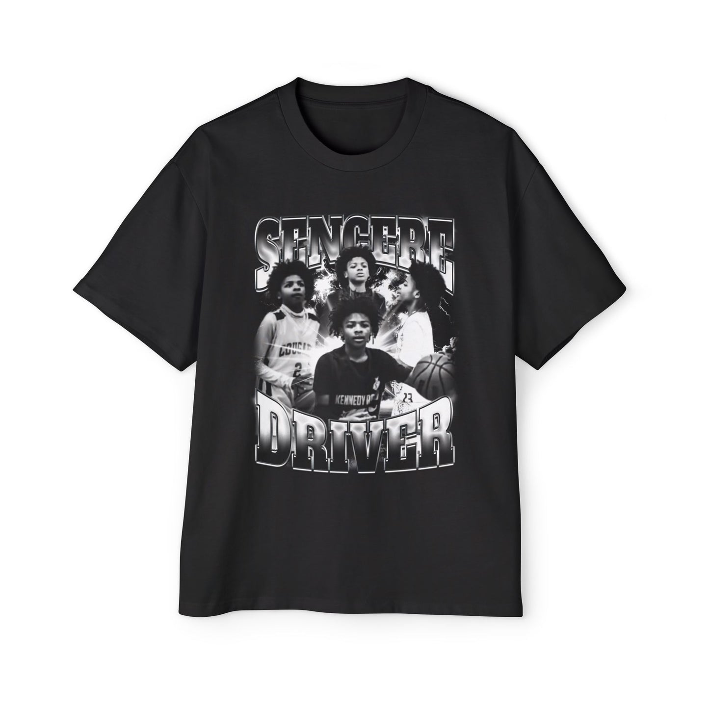 Sencere Driver Oversized Retro Tee