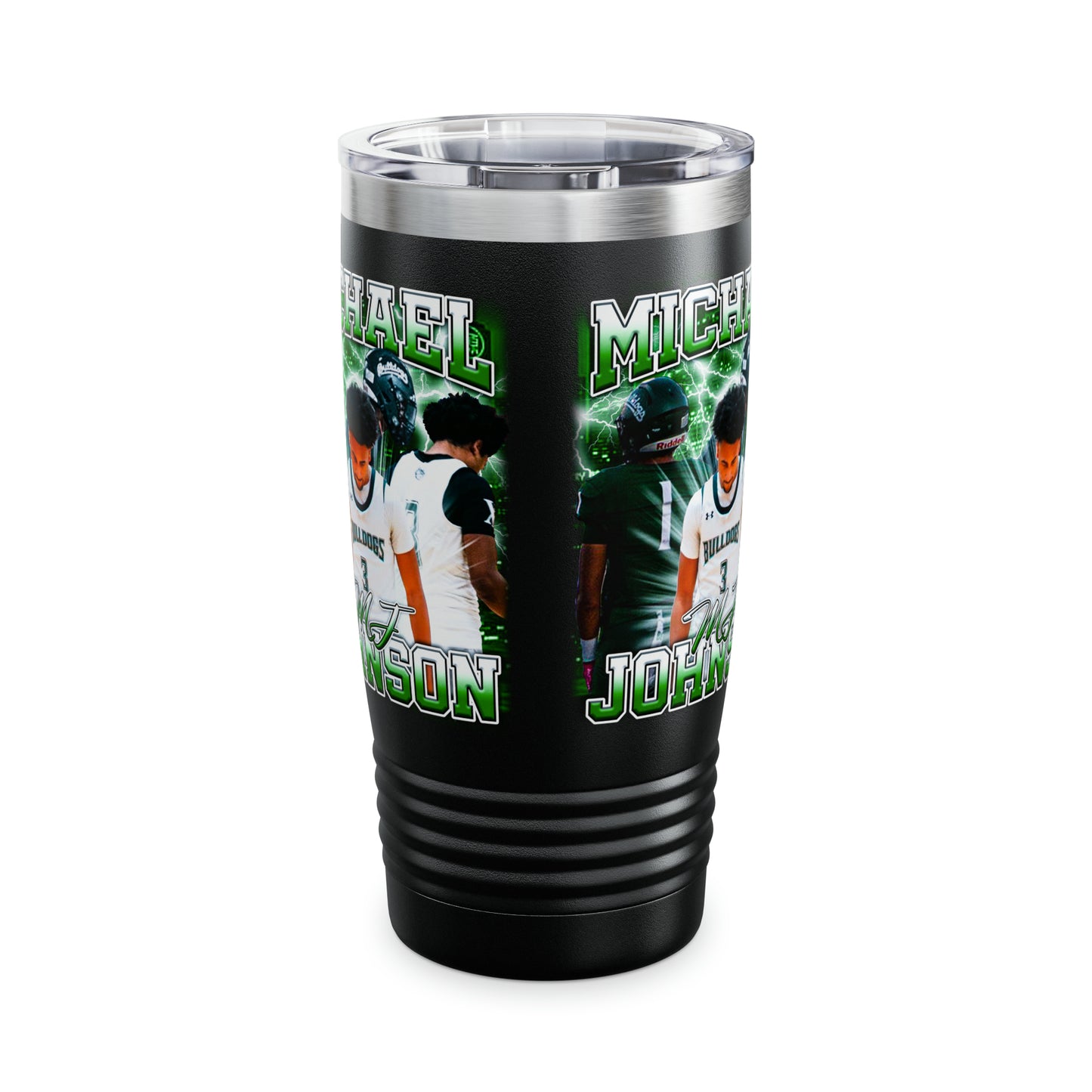 Michael Johnson Stainless Steel Tumbler