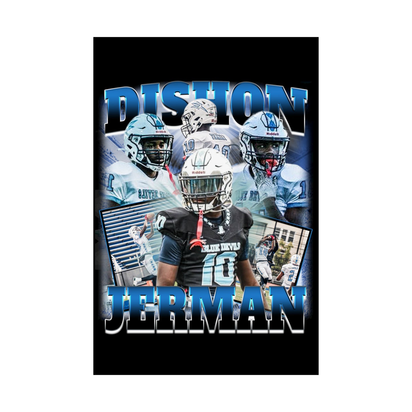 Dishon Jerman Poster 24" x 36"