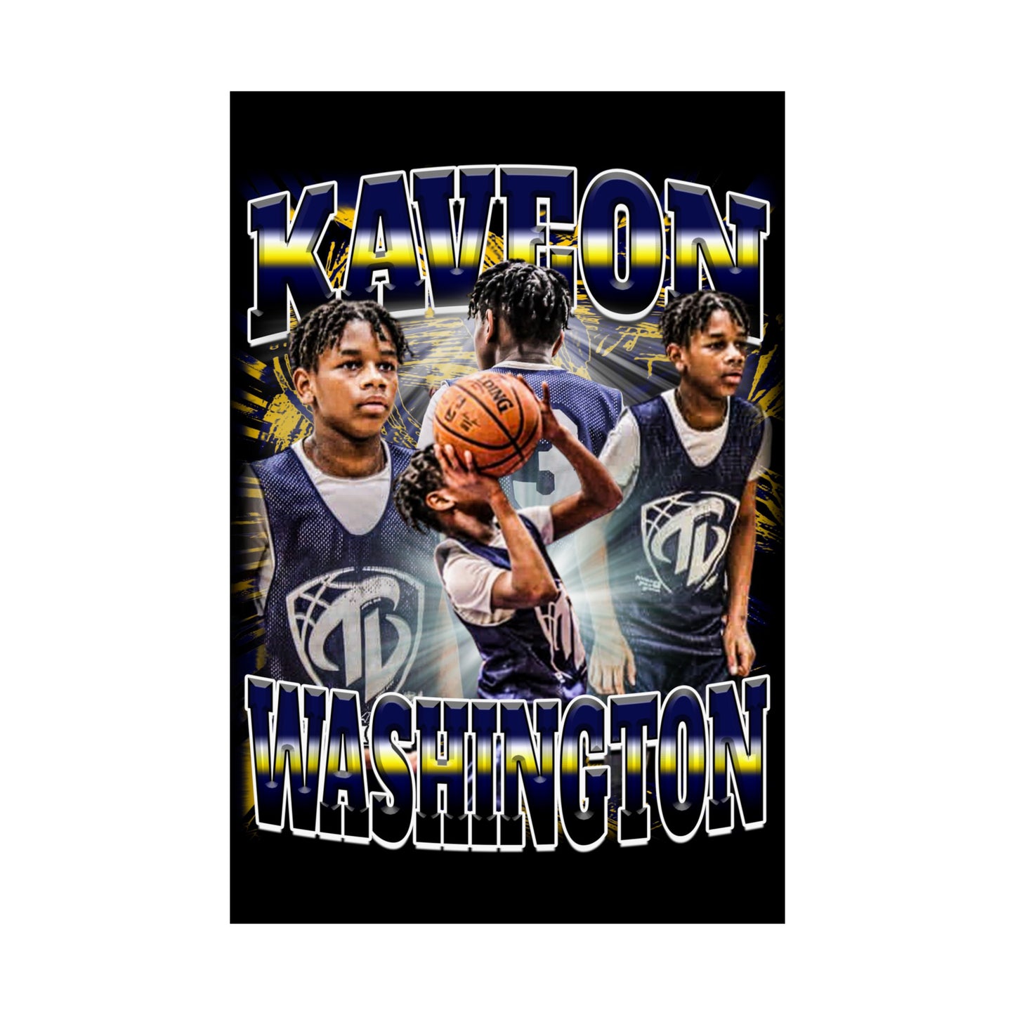 Kaveon Washington Poster 24" x 36"