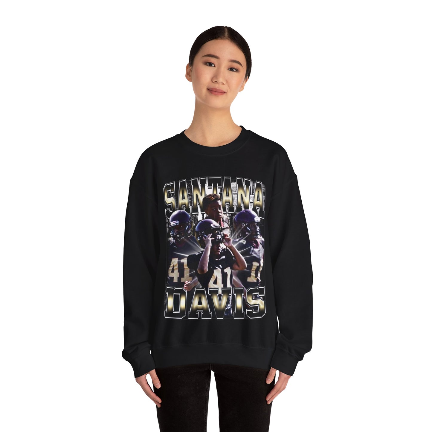 Santana Davis Crewneck Sweatshirt