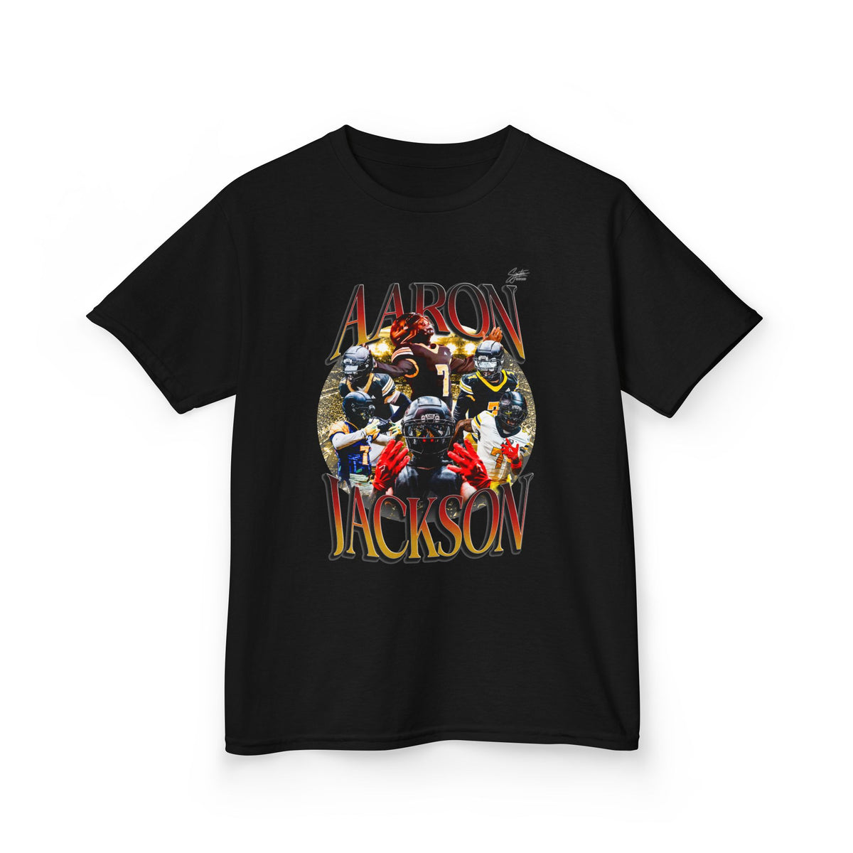 Aaron Jackson Youth Heavy Cotton Tee
