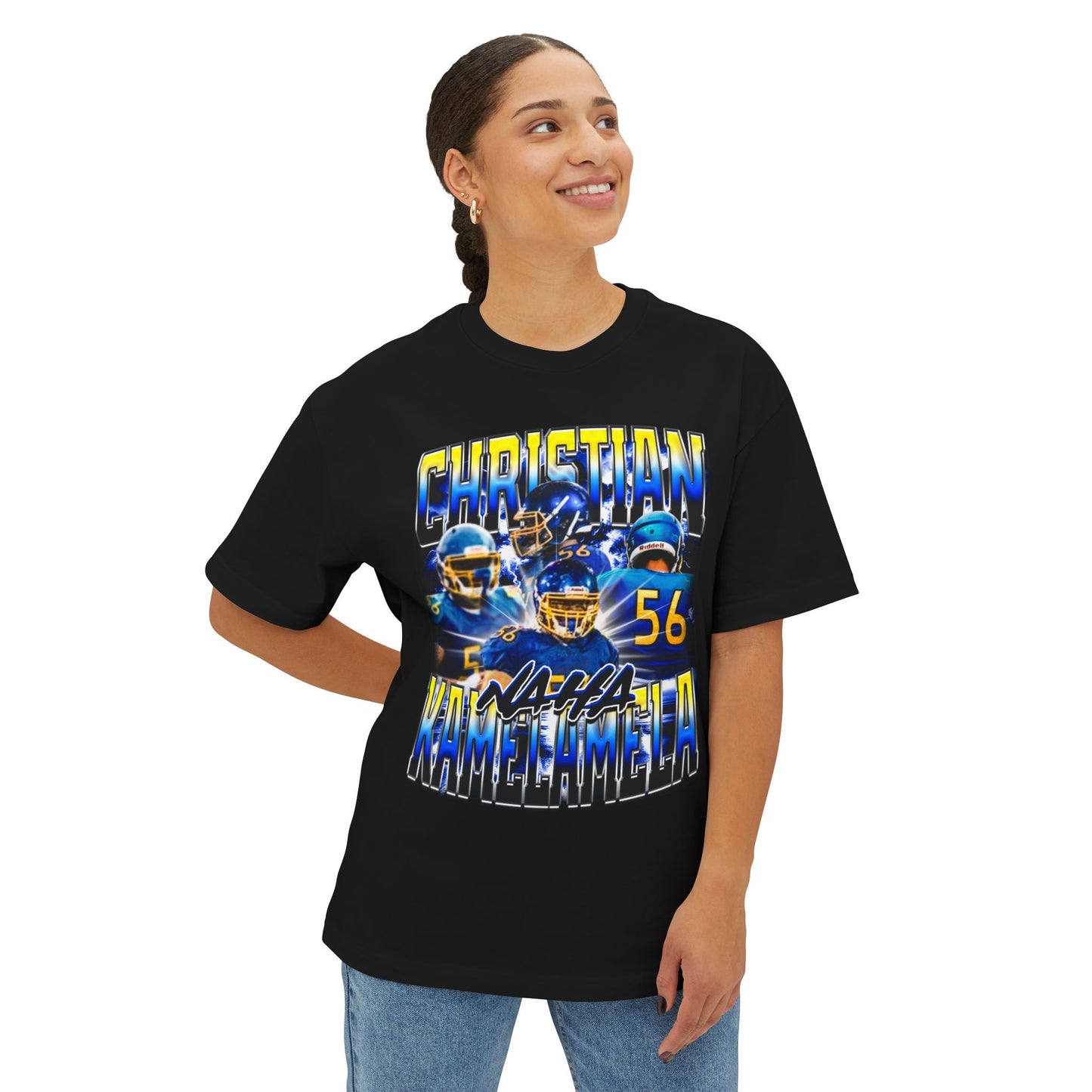 Christian Naha-Kamelamela Oversized Vintage Tee