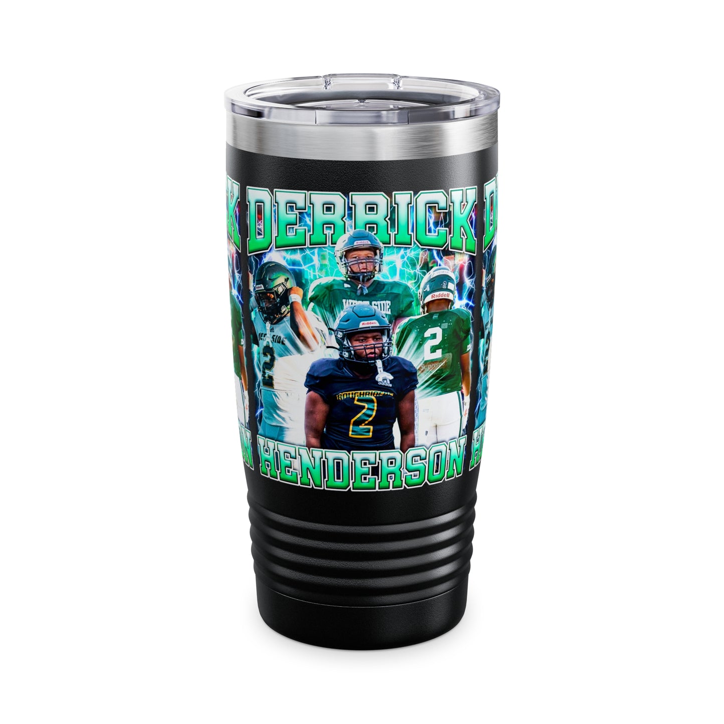 Derrick Henderson Stainless Steel Tumbler