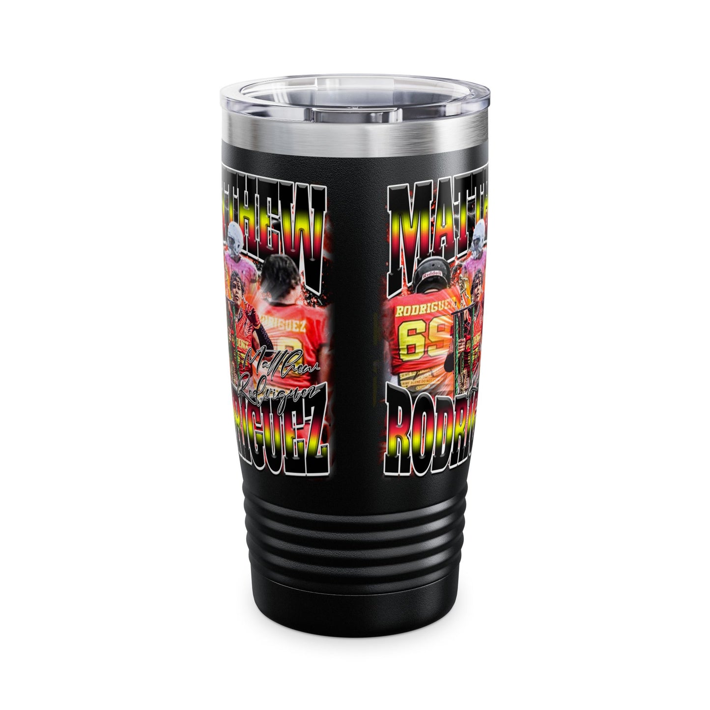 Matthew Rodriguez Stainless Steal Tumbler
