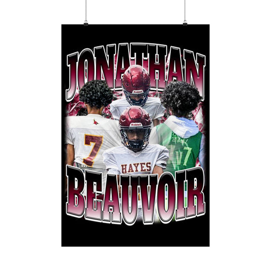 Jonathan Beauvoir Poster 24" x 36"