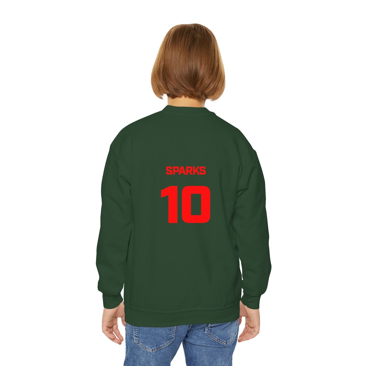 Kevian Sparks Youth Crewneck Sweatshirt