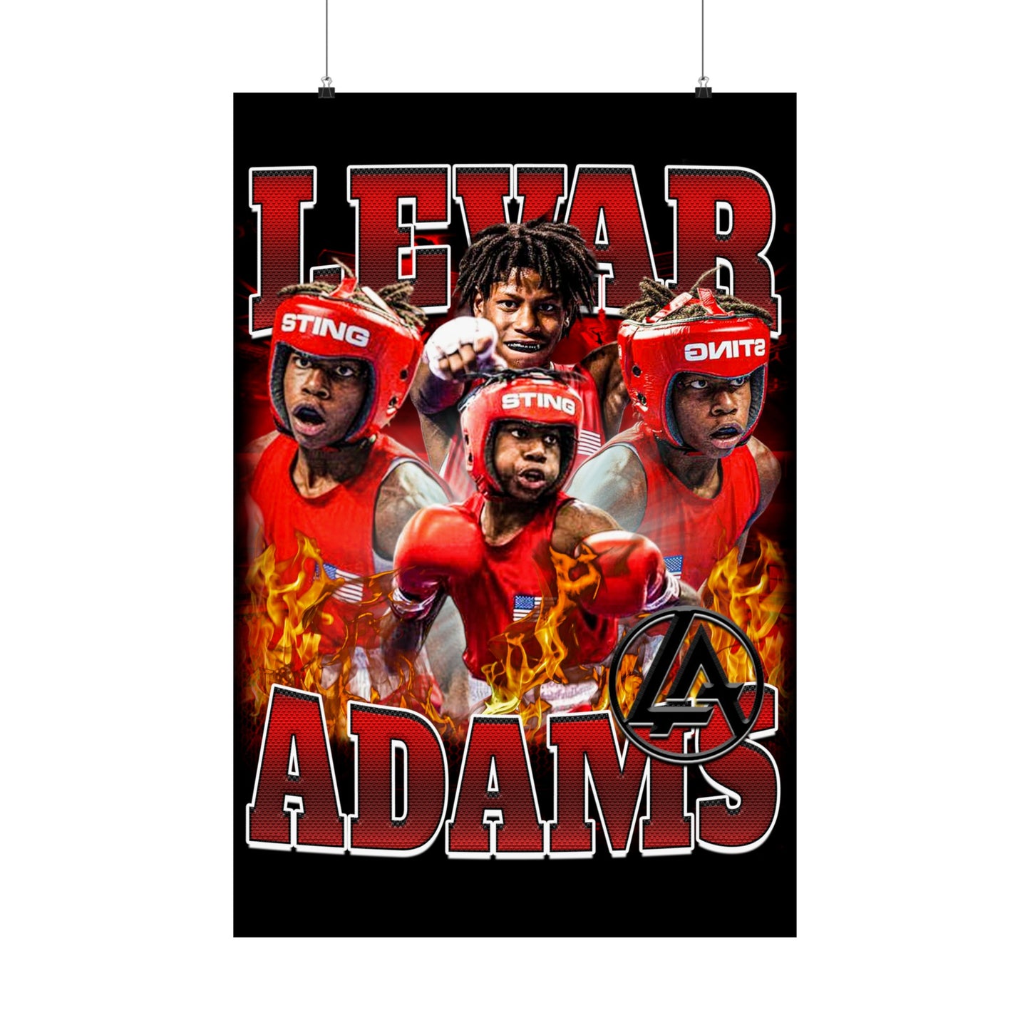 Levar Admas Poster 24" x 36"
