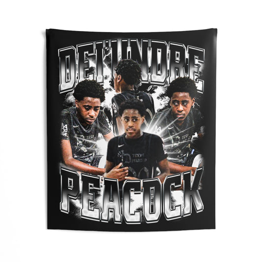 Dei'undre Peacock Tapestry 50” x 60”