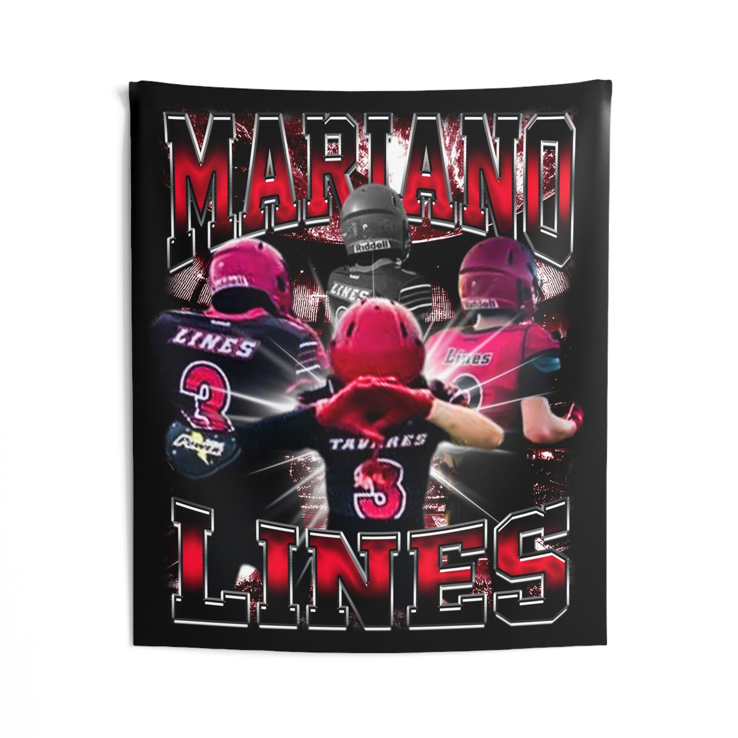 Mariano Lines Tapestry 50” x 60”