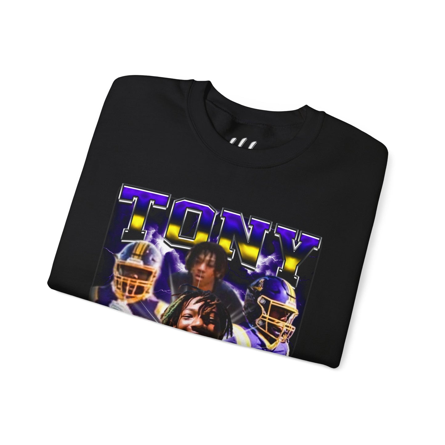 Tony White Crewneck Sweatshirt