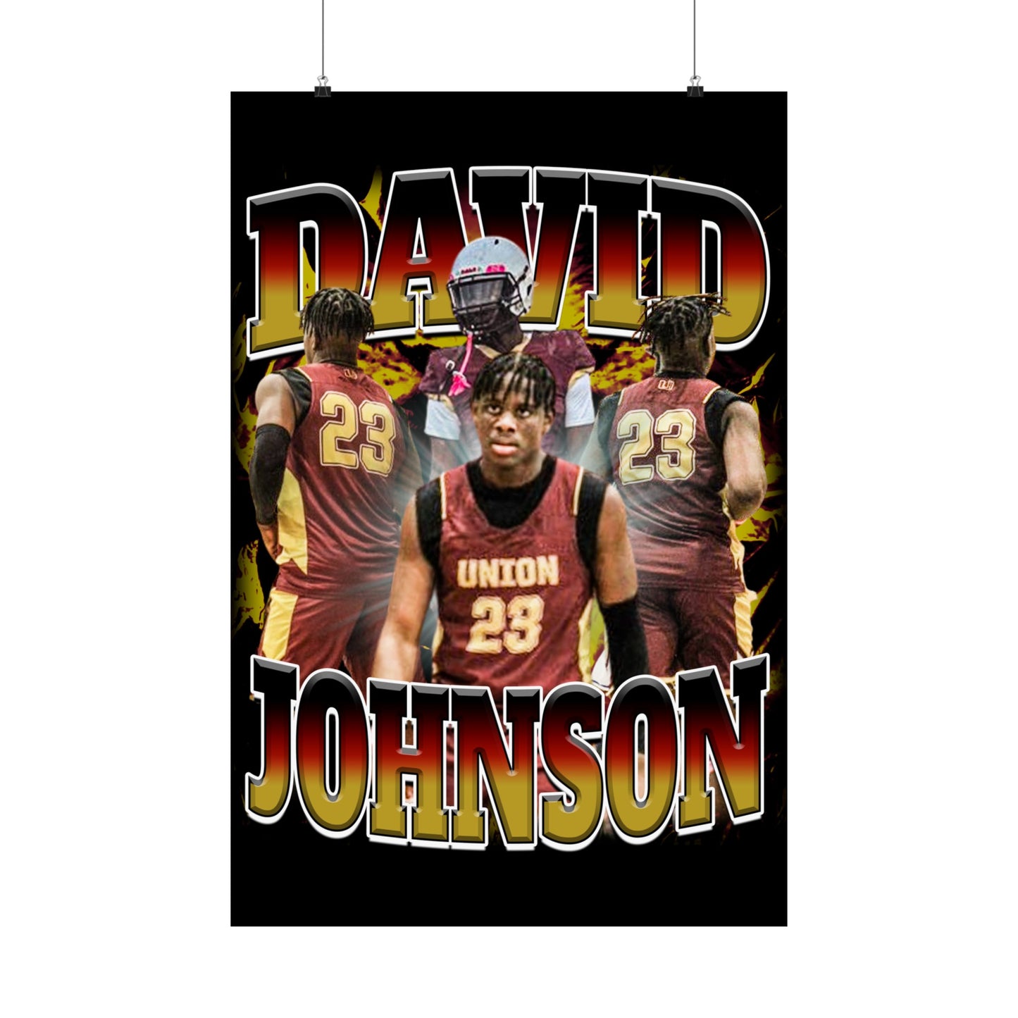 David Johnson Poster 24" x 36"