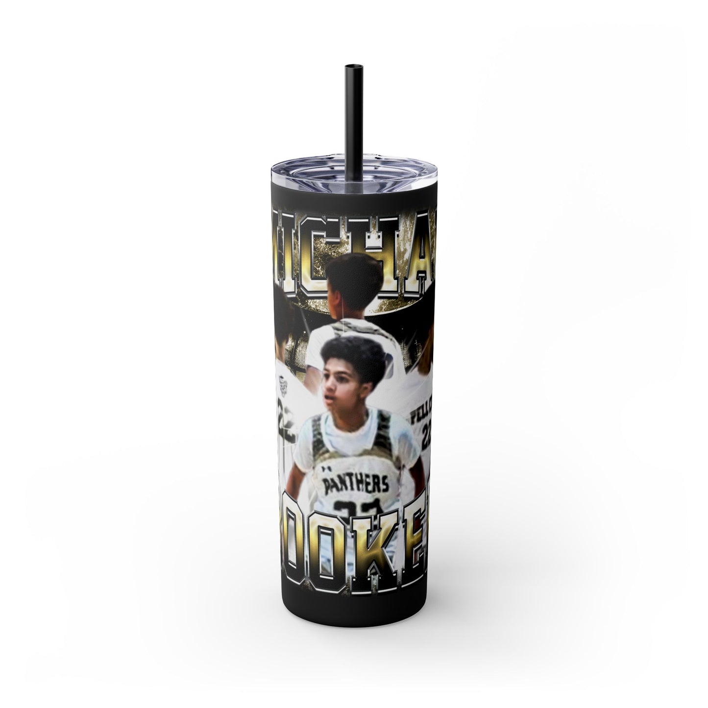 Michal Booker Stainless Steal Tumbler